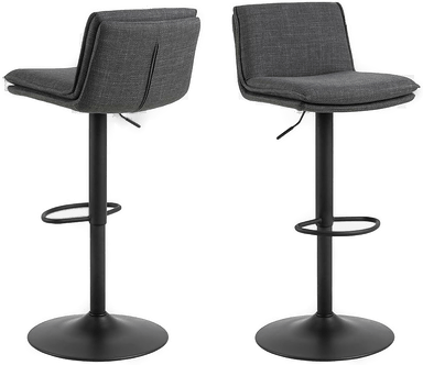 Ac Design Furniture Flynn barkrakk 2-pakning Grå