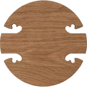 Warm Nordic Gourmet Wood Trivet Eik