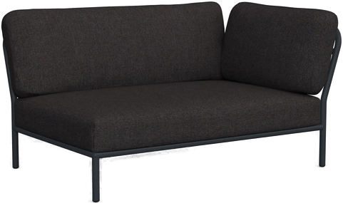 Houe Level loungesofa sotgrå høyre hjørne