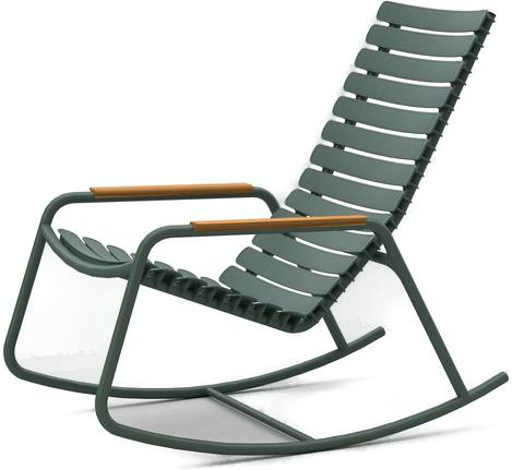 Houe Reclips gyngestol grønn