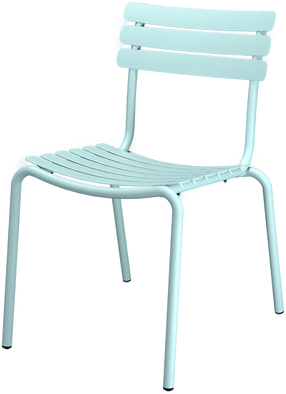 Houe ALUA spisestol isblå