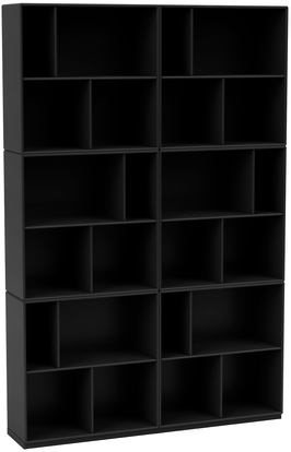 Montana Read Spacious Bookshelf 05 - Svart