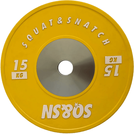Sq&Sn Competition Bumper Plate 15 kg