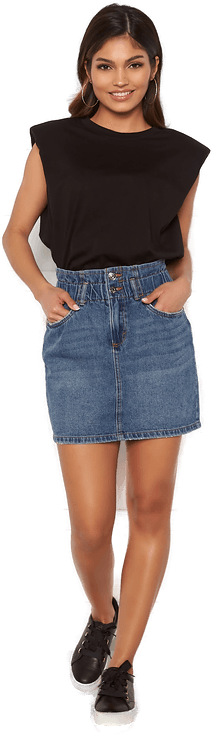 Only Millie Life HW Mini Skirt