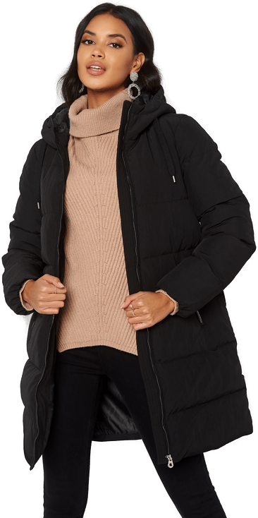 Only Dolly Long Puffer Coat