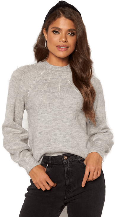 Vero Moda Peppy Pearl Highneck Knit