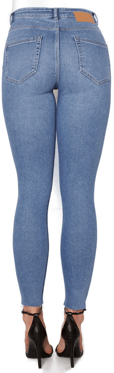 Pieces Midfive Flex Skinny Jeans