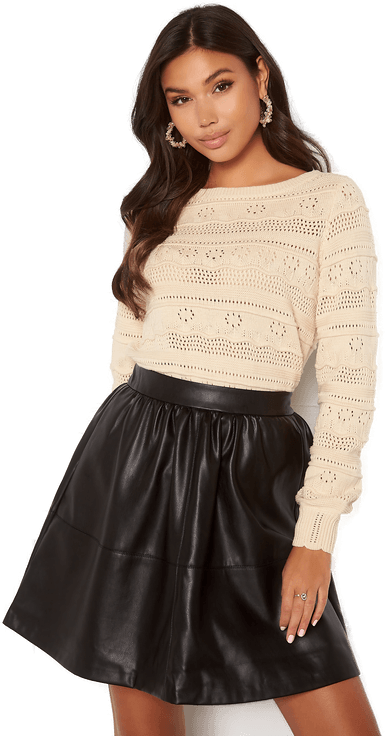 Vero Moda Threed LS Boatneck Blouse