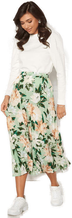 Only Alma Life Plisse Skirt