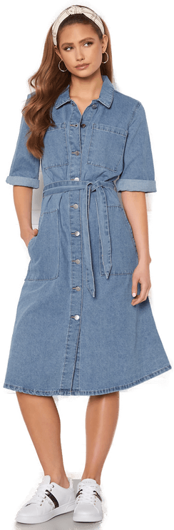 Jdy Athena 3/4 Belt Dress