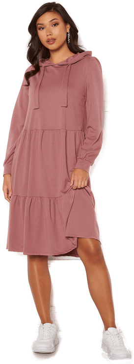 Jdy Dale L/S Hood Sweat Dress