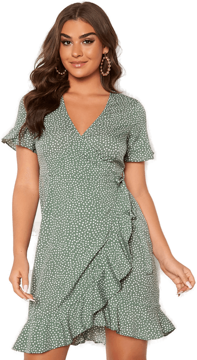 Vero Moda Henna 2/4 Wrap Dress