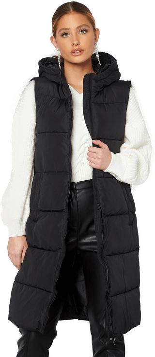 Pieces PCBEE NEW LONG PUFFER VEST