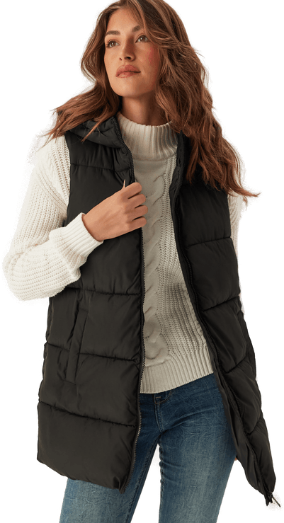 Pieces Pcbee New Puffer Vest