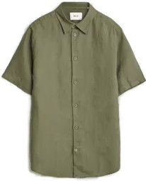 NN07 Enzo Skjorte Capers Green