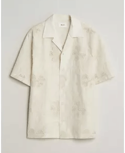 Nn07 Ben Flower Shirt Ivory