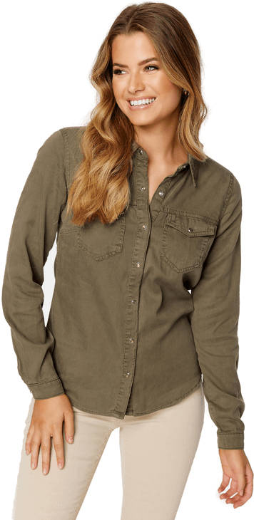 Vila Vibista Denim Shirt