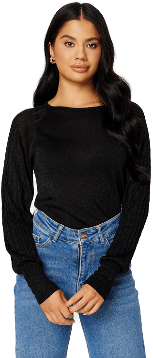 Only Trinny Megan L/S Glitter