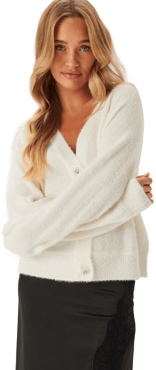 Only Onlella Piumo Ls Cardigan