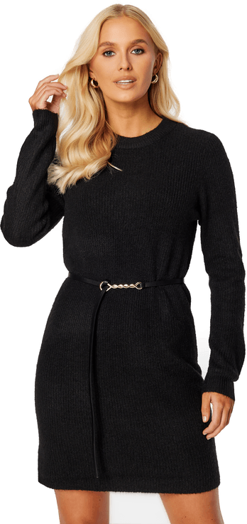 Pieces Ellen LS O-Neck Knit Dress