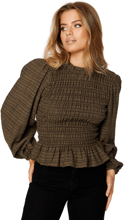 Only Carla LS Smock Top