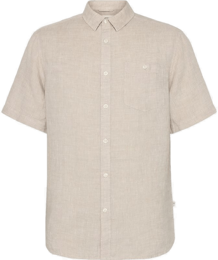 Knowledgecotton Apparel Regular Linen Shirt
