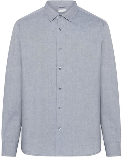 Knowledgecotton Apparel Regular Fit Light Twill Shirt