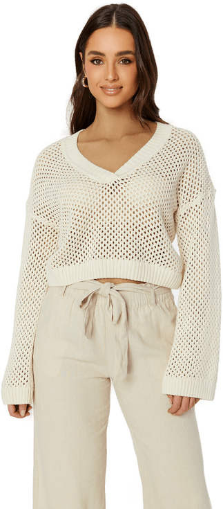 Object Collectors Item Edita LS Knit Pullover