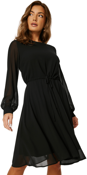 Object Collectors Item Mila L/S O-Neck Dress