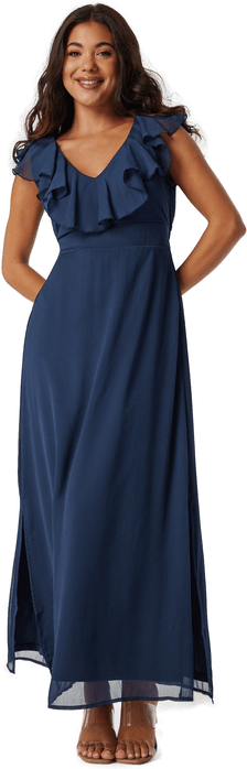 Vila Vifalia V-neck Long Dress