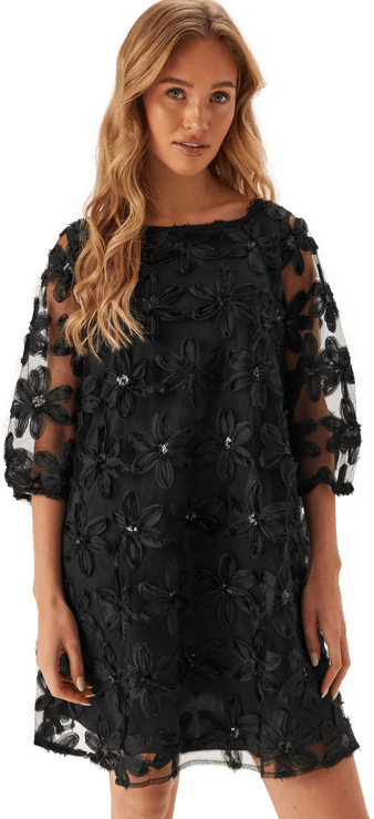 Vila Viflora 3/4 Boatneck Dress