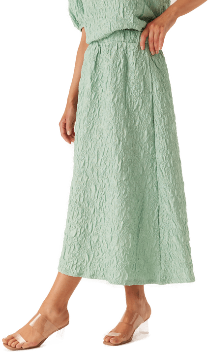 Vila Visophia Hw Volume Midi Skirt
