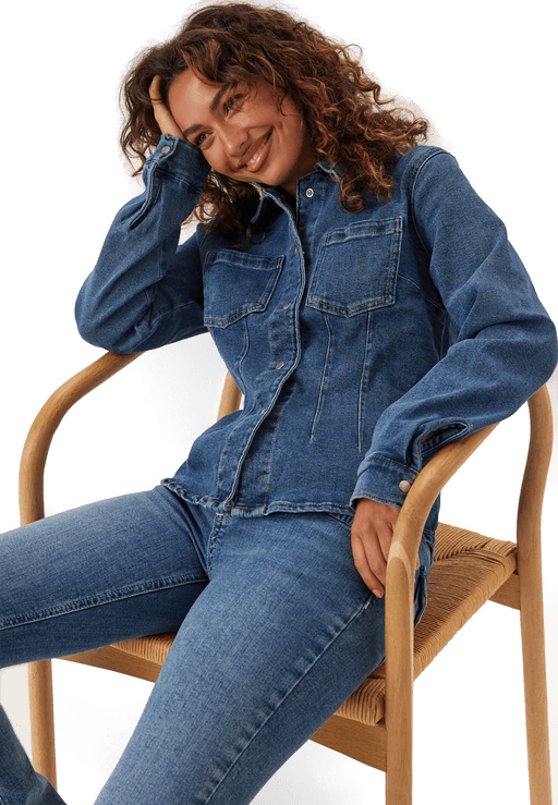 Vila L/S Denim Shirt