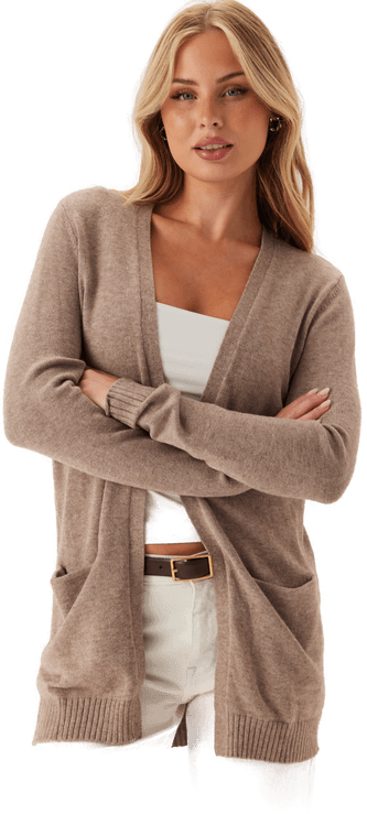 Vila Viril Open L/S Cardigan