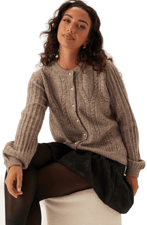 Object Collectors Item Objflora Re Ls Knit Cardigan