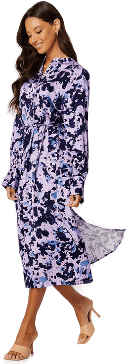 Selected Aronia LS Midi Shirt Dress