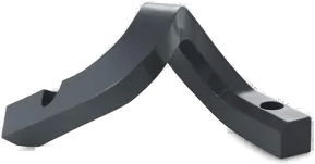 Normann Copenhagen Crooked Lysestake Two Grå