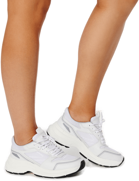 Selected Abby Leather Trainer