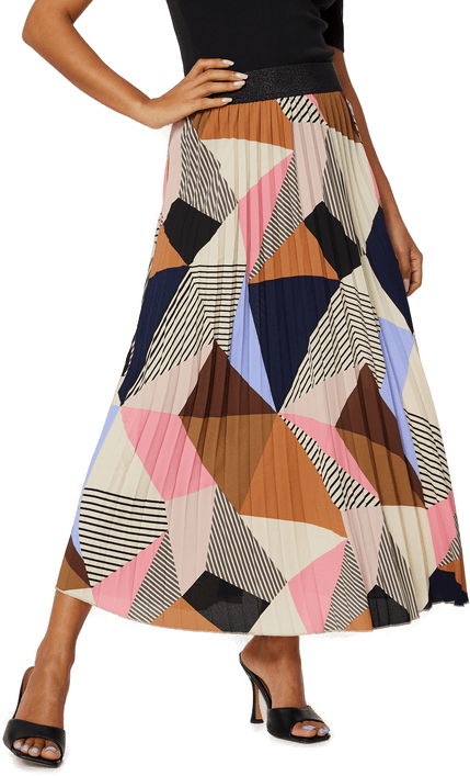 Only Simone Life Midi Plisse Skirt