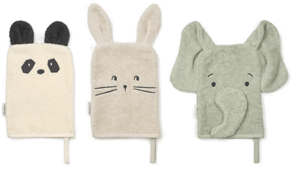 Liewood Sylvester vaskeklut Dove blue mix