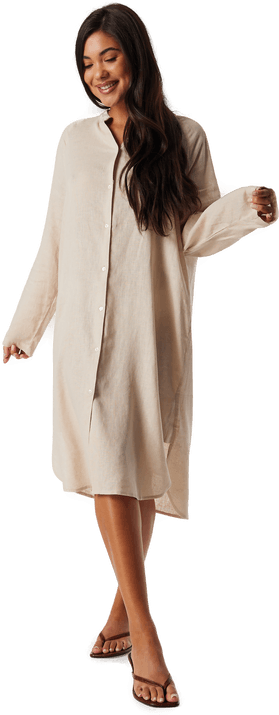 Only Onltokyo Linen Blend Dress
