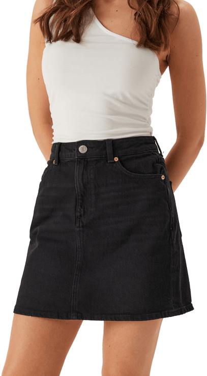 Vero Moda Vmtessa High Rise Denim Skirt