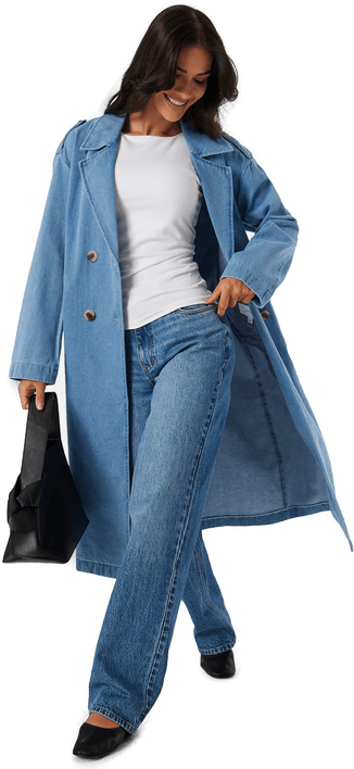 Vila Vici doublebreasted trenchcoat