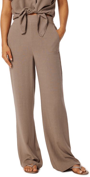 Pieces Pcvinsty HW Linen Pant