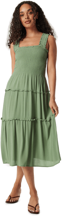 Vero Moda Menny SL Smock Dress