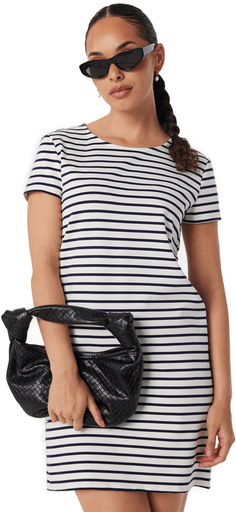 Vero Moda Vmabby SS short zip dress