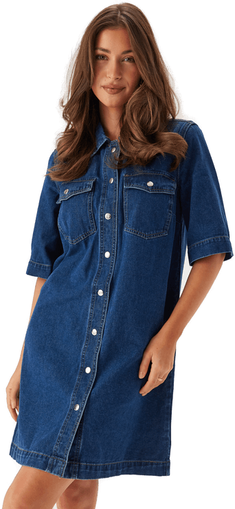 Only Onlbelle S/S Dress DNM