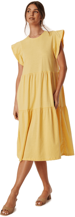 Vila Visummer S/S midi dress