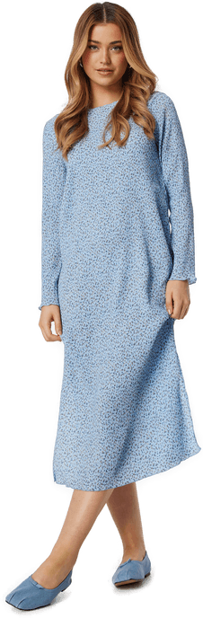 Only Onlmolly L/S Plisse Dress