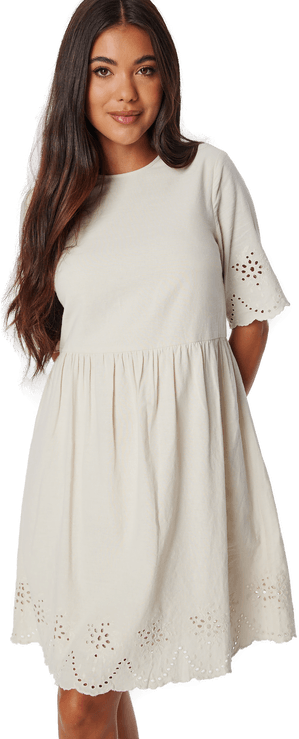 Pieces Pcalmina Embroidery Dress